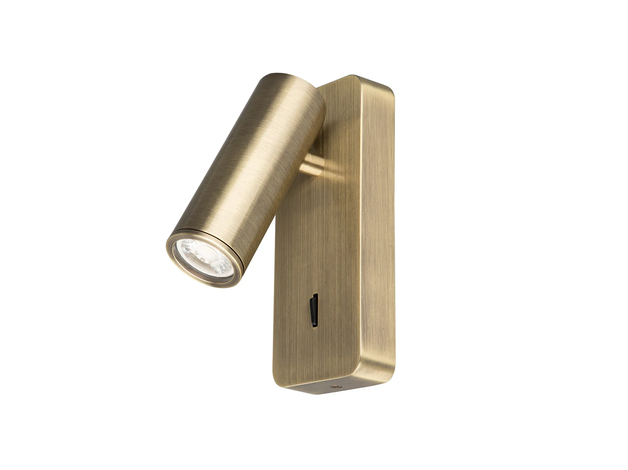 M8876  Split 4cm Spotlight, 1 Light 35mm GU10 (GU11) (Not Included), Black